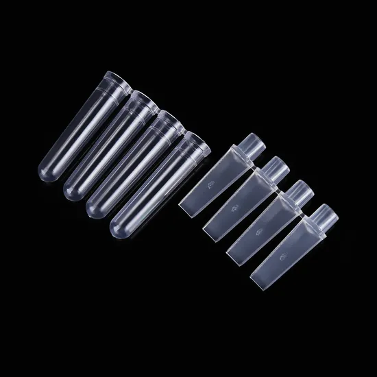 0.1ml PCR 4-Tube Strip Microcentrifuge Tube, Flat Cap